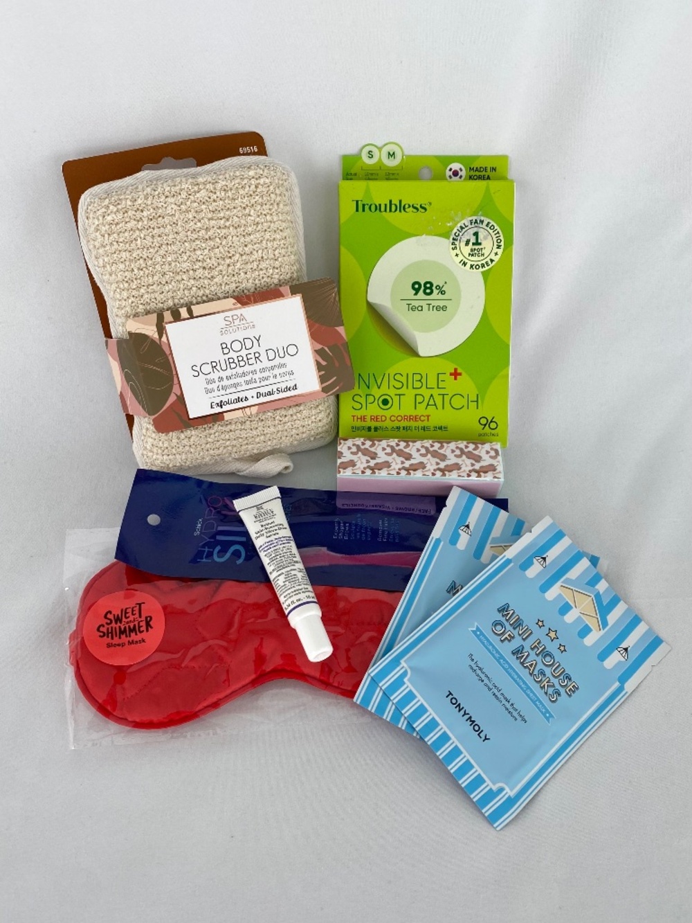 Skin Care and Spa Travel Size Bundle 8 Piece Set NWT